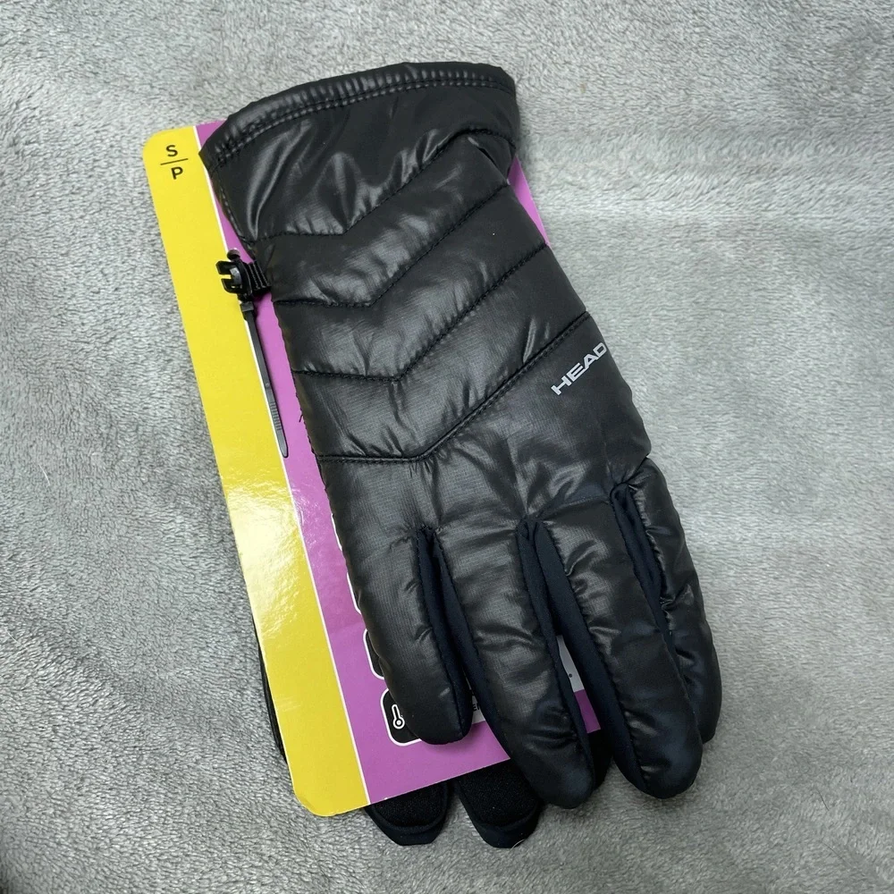 HEAD Women's S/P Waterproof Hybrid Gloves Black H1168
